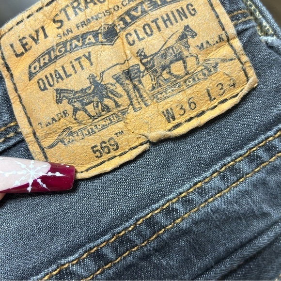 Levi’s men’s denim 569 36/34 - Picture 6 of 8